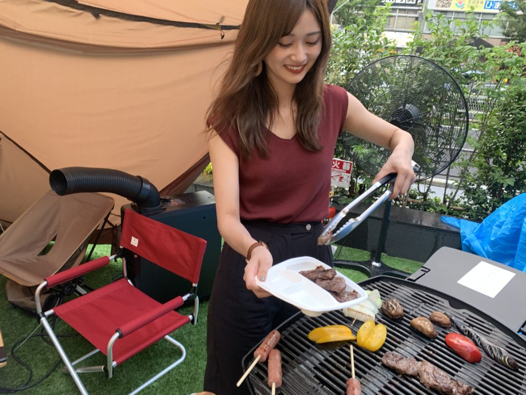 リンクス梅田に Suzune Glamping Bbq Beer Garden が期間限定でオープン 8 1 10 31 大阪キタじゃーなる